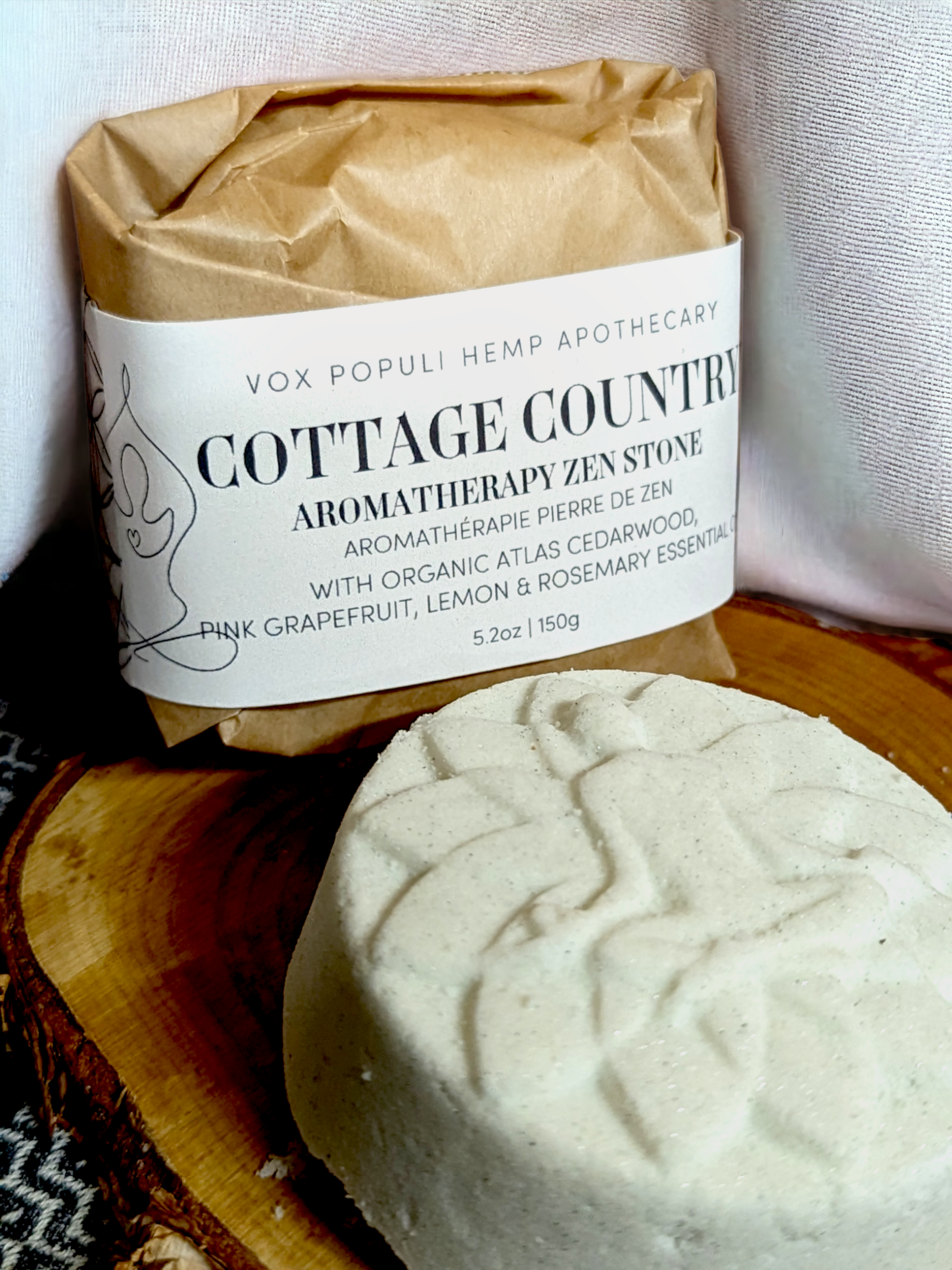 Cottage Country Aromatherapy Zen Stone